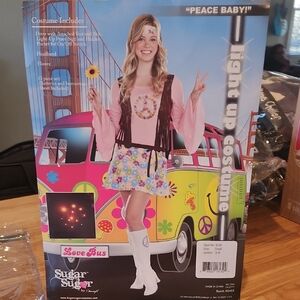Sugar Sugar Light Up Hippie Costume